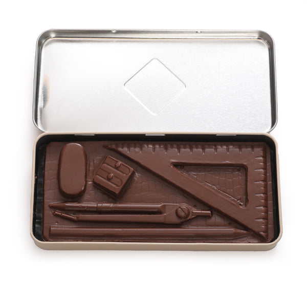 School Pencil Case Milk Chocolate · Back to School
