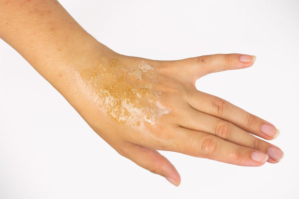 Exfoliační píling - s lanolínem - pro citlivou pokožku