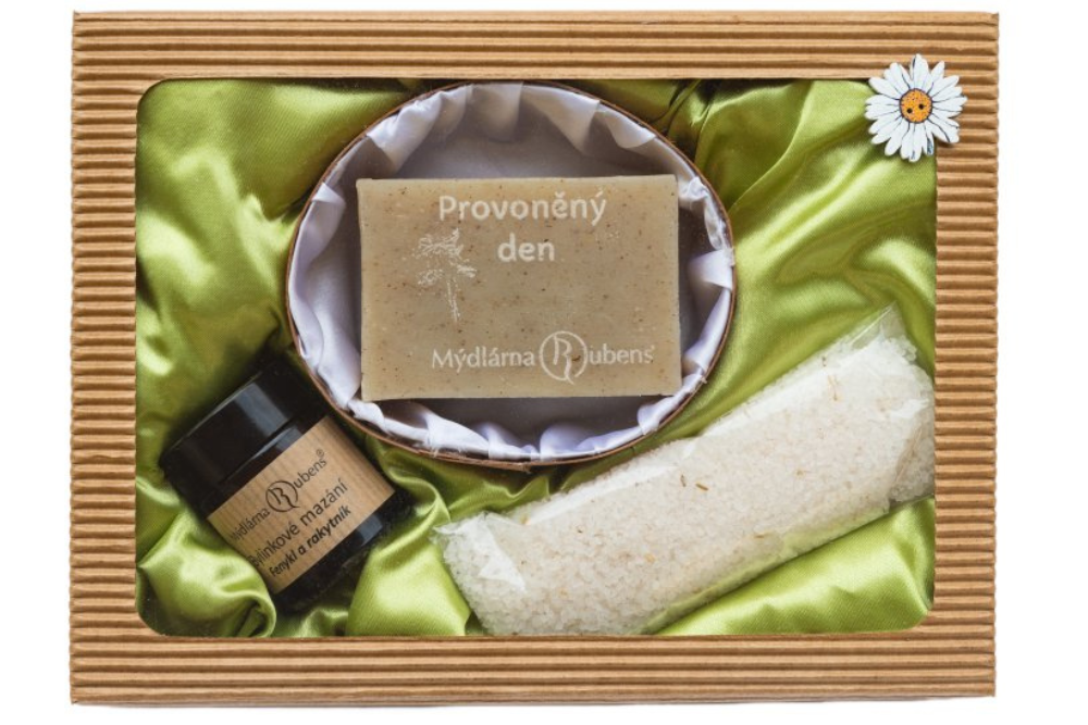 Small Luxury Set with Laser-Engraved Soap