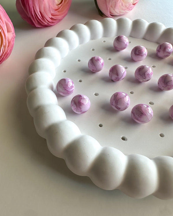 bulb | LIMITED EDITION | pink, transparent, glitter