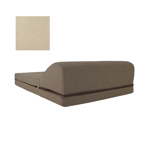CONFORTINO, Materassino portatile da mare, campeggio, fiume, montagna 60x180, Beige,  Arketicom