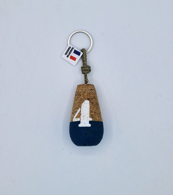 Porte-clés flottant en liège