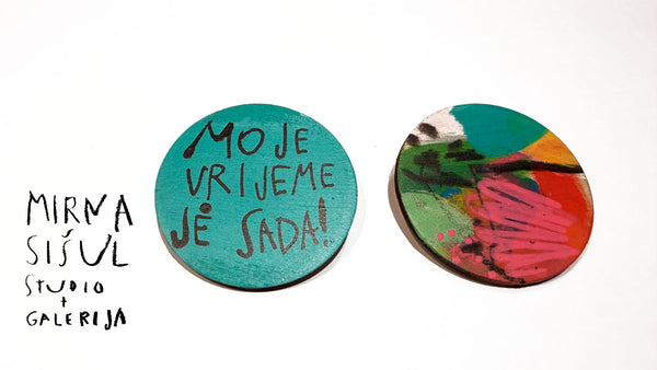 Brooch  My time is now..