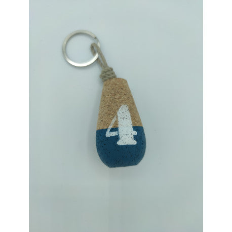 Cork Floating Keychain