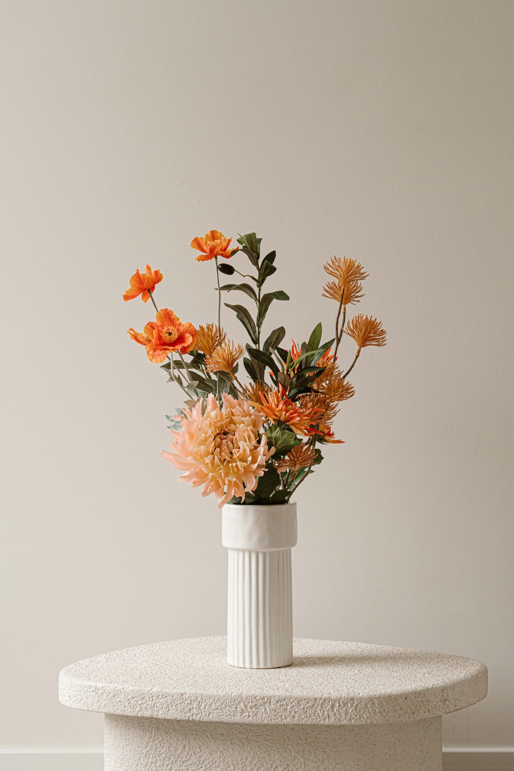 Gift Silk Bouquet Orange