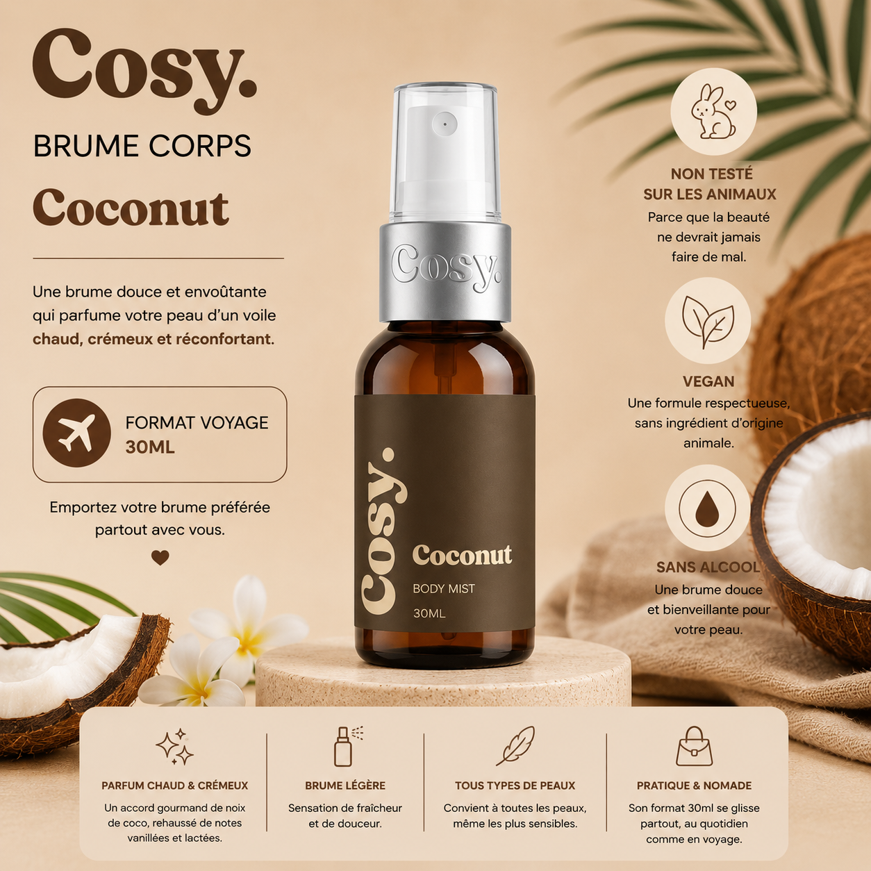 Travel Mist - Coconut