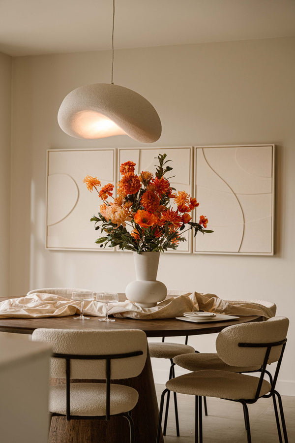 Silk bouquet - Orange