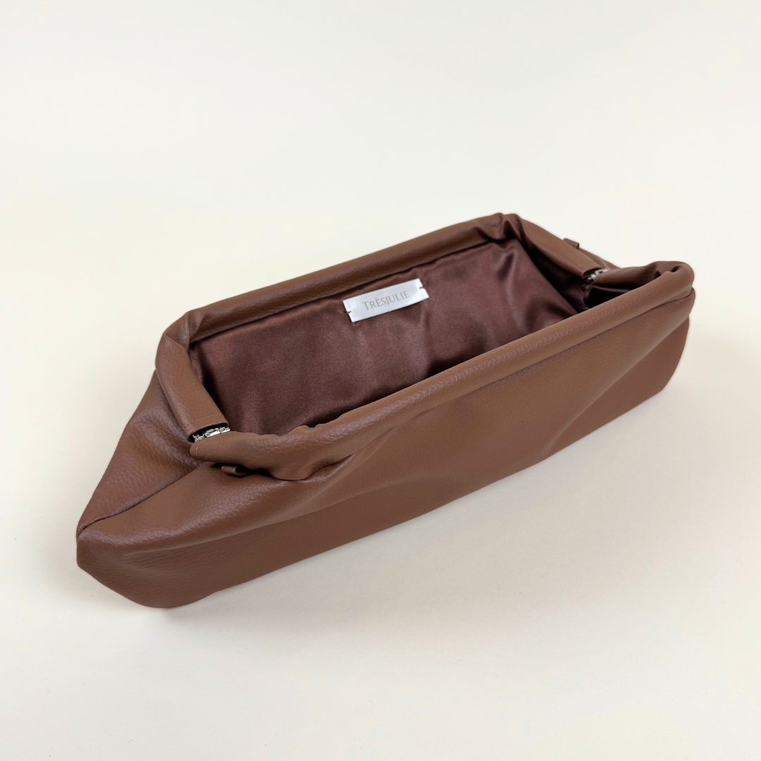 Hammered Eco-Leather Baguette