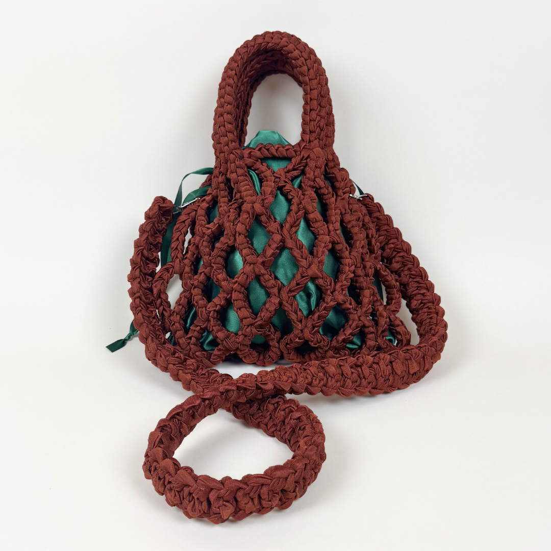 The Satin Net Terracotta