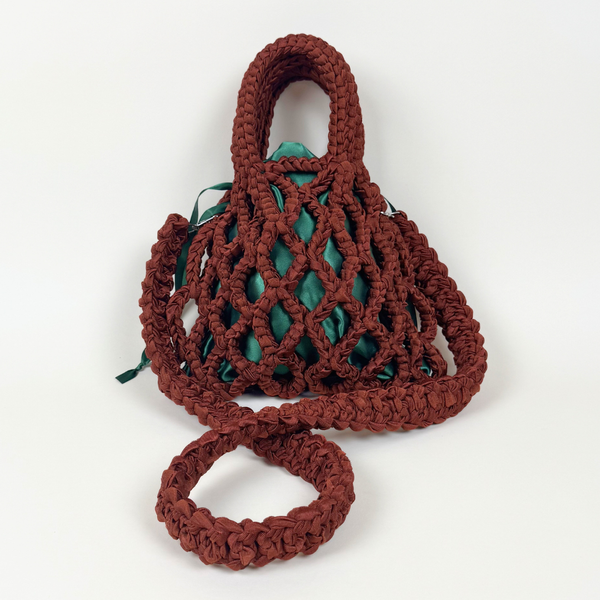 The Satin Net Terracotta