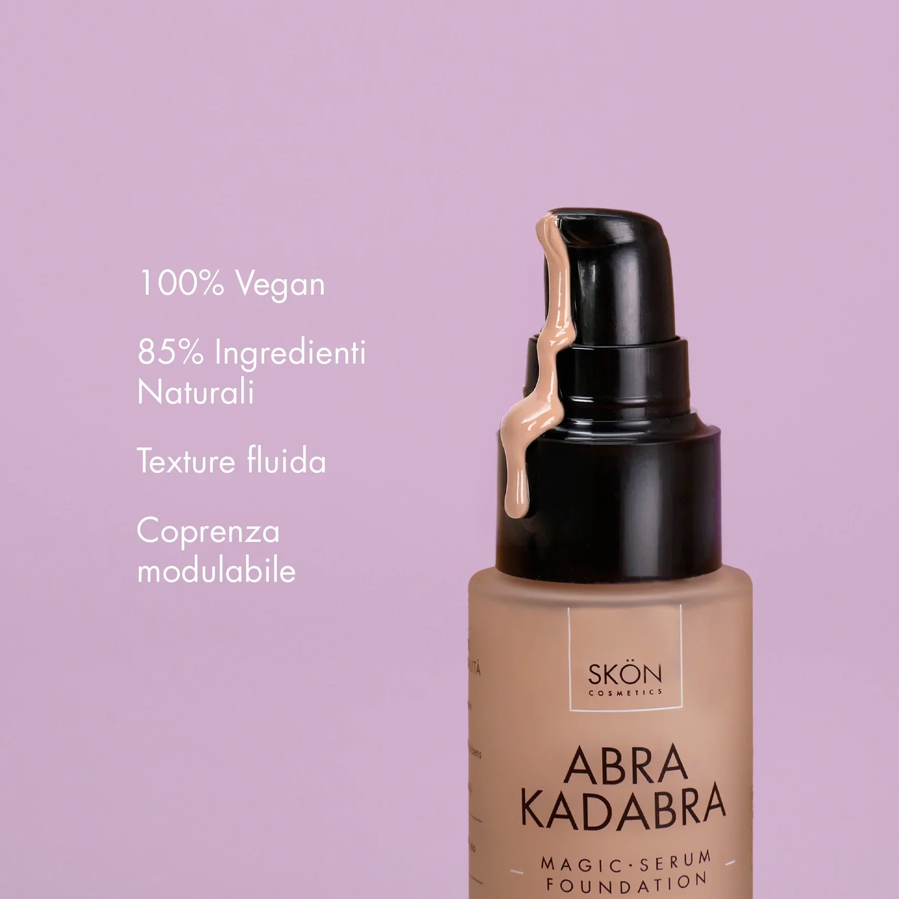 Face serum foundation with sun protection (soft matt)