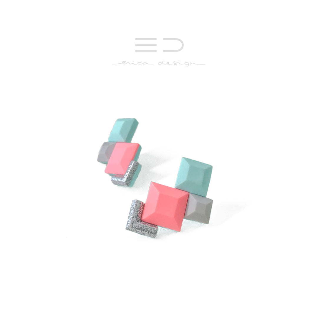 EXPANSION | gray – mint – coral – silver
