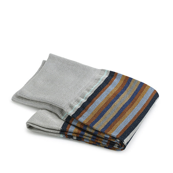 Cotton Men's Socks – Strisce d’Arte | Grey