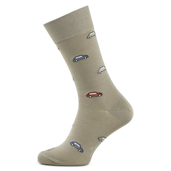 Cotton Men's Socks – Intrecci | Taupe