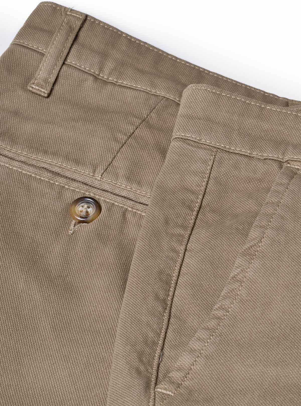 PANTS WITH MICRO DOTS TEXTURED FABRIC