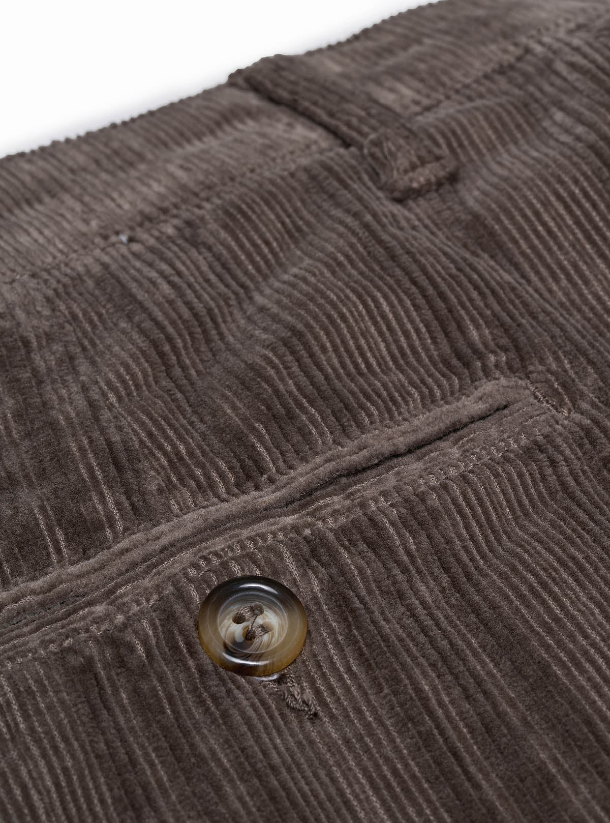 CORDUROY PANTS WITH OFFSET RIBS