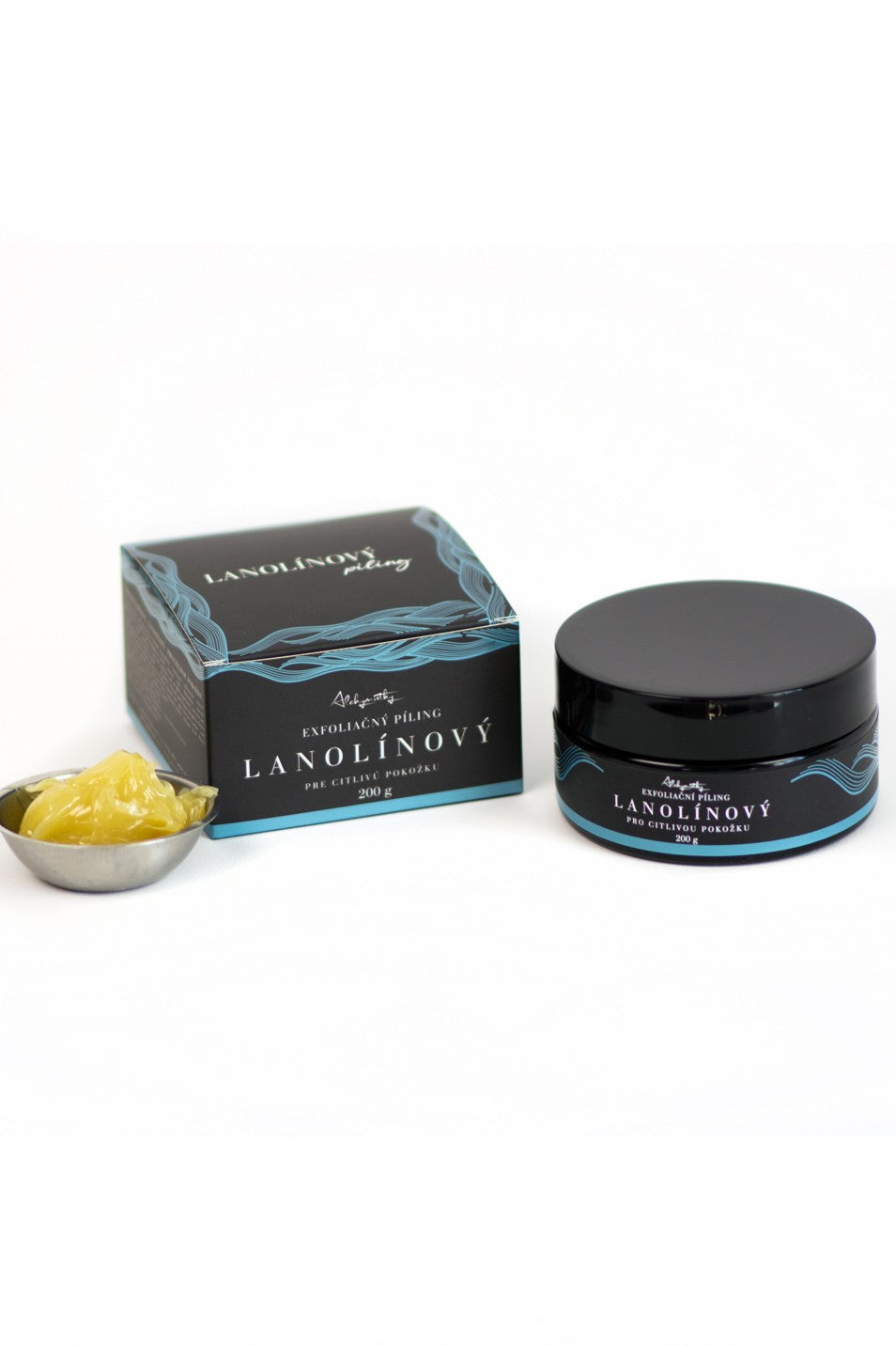 Exfoliační píling - s lanolínem - pro citlivou pokožku