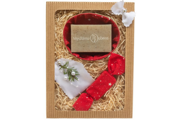 Natural Gift Set with Laser-Engraved Soap
