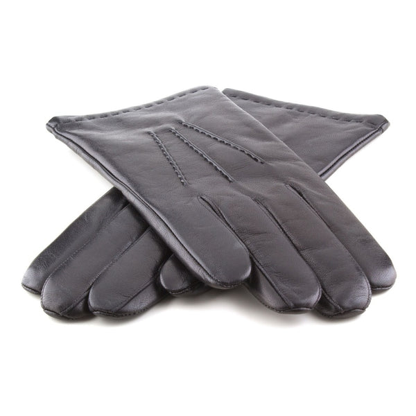 Men's Gloves with Hand Stitching and Cashmere