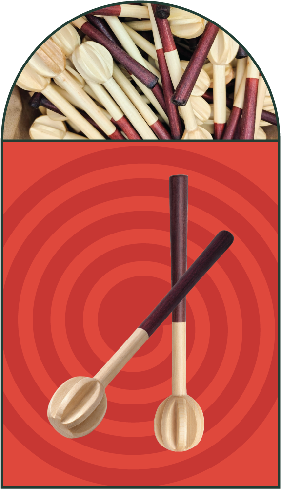 Molinillo - traditional wooden whisk