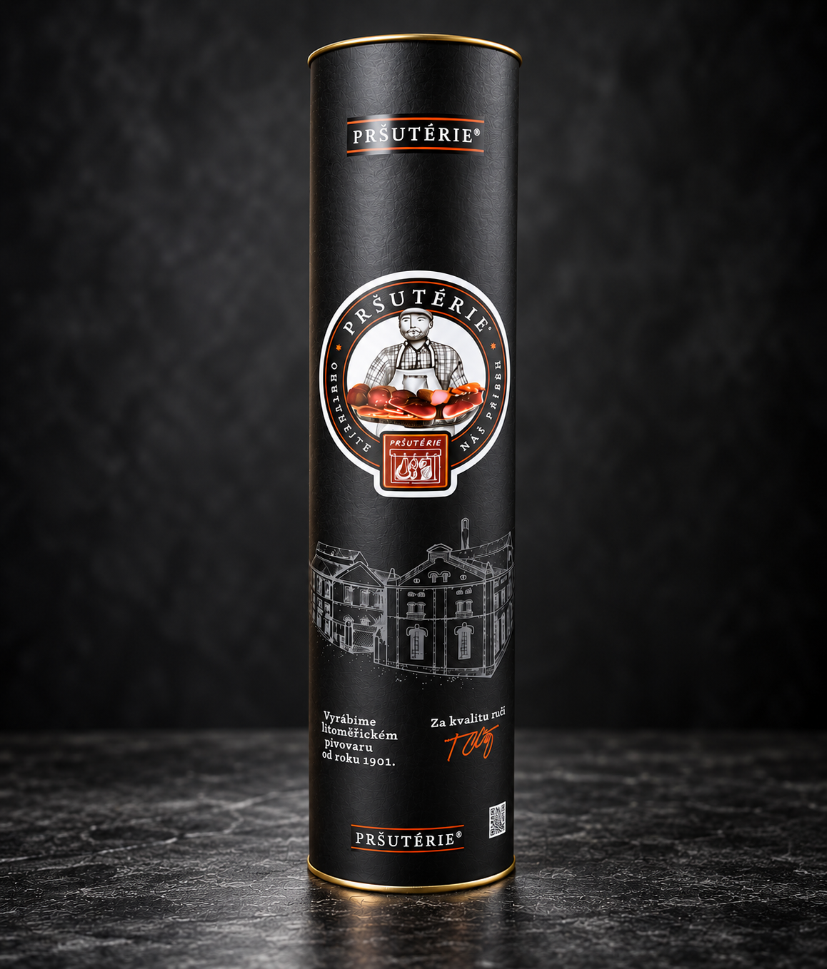 Prosciutto PANENKA in a gift tube