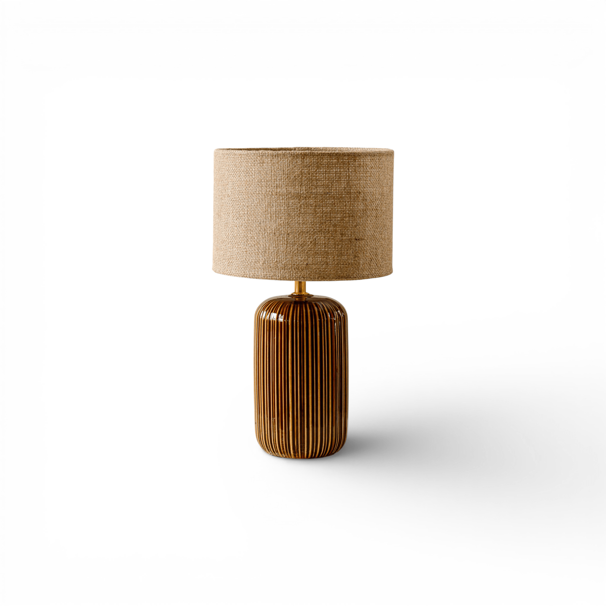 Indore Home - Verona - S - Table Lamp - Brown (Delivery time 4 weeks!)