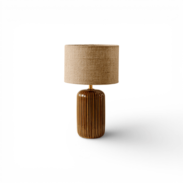 Indore Home - Verona - S - Table Lamp - Brown (Delivery time 4 weeks!)
