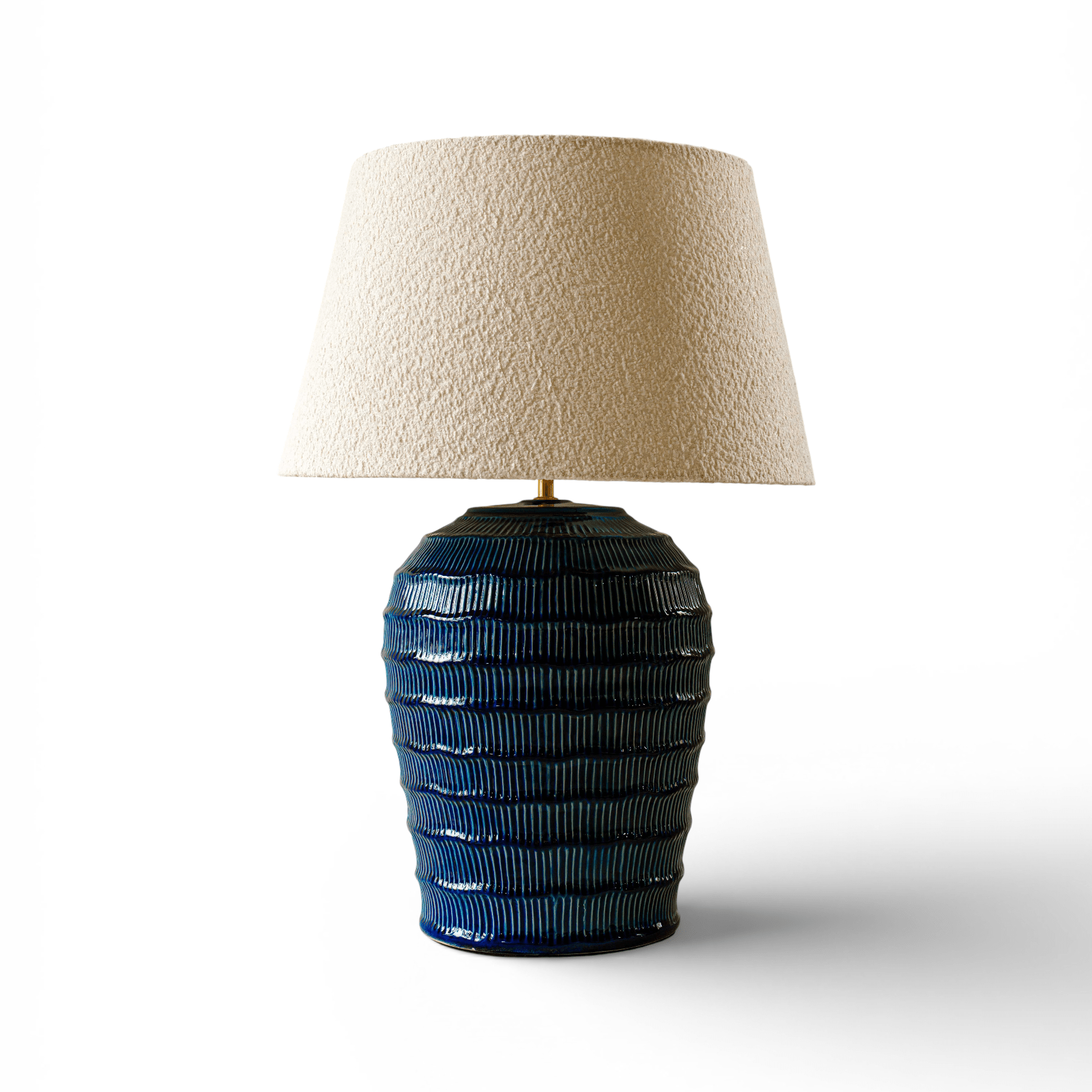 Indore Home - Capri - L - Table Lamp - Blue