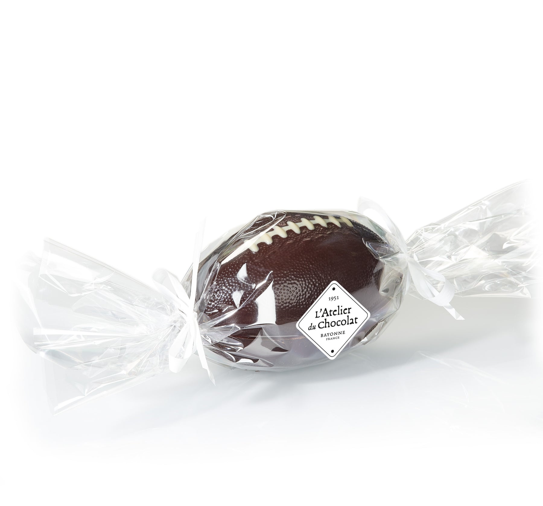 Ballon de rugby au chocolat