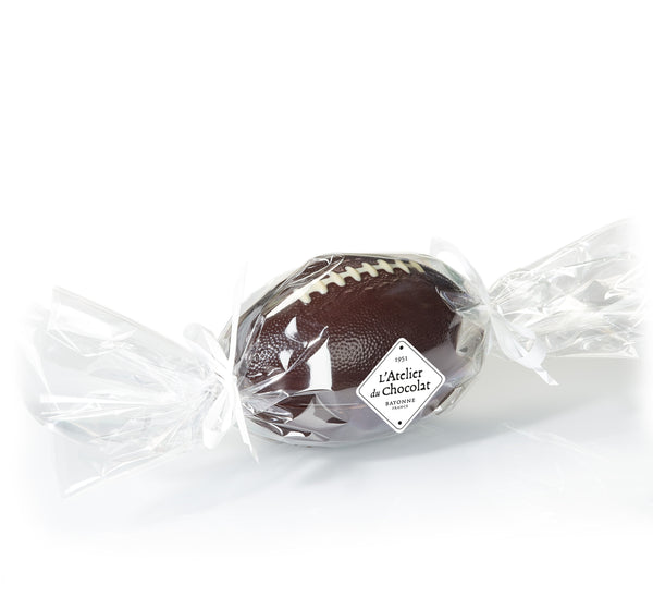 Ballon de rugby au chocolat
