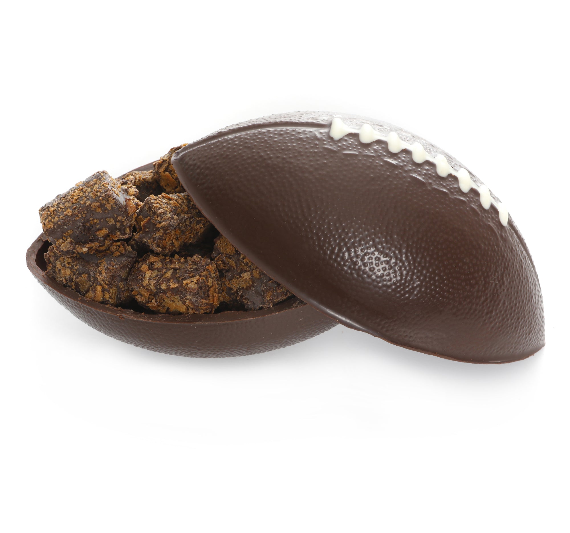 Ballon de rugby au chocolat