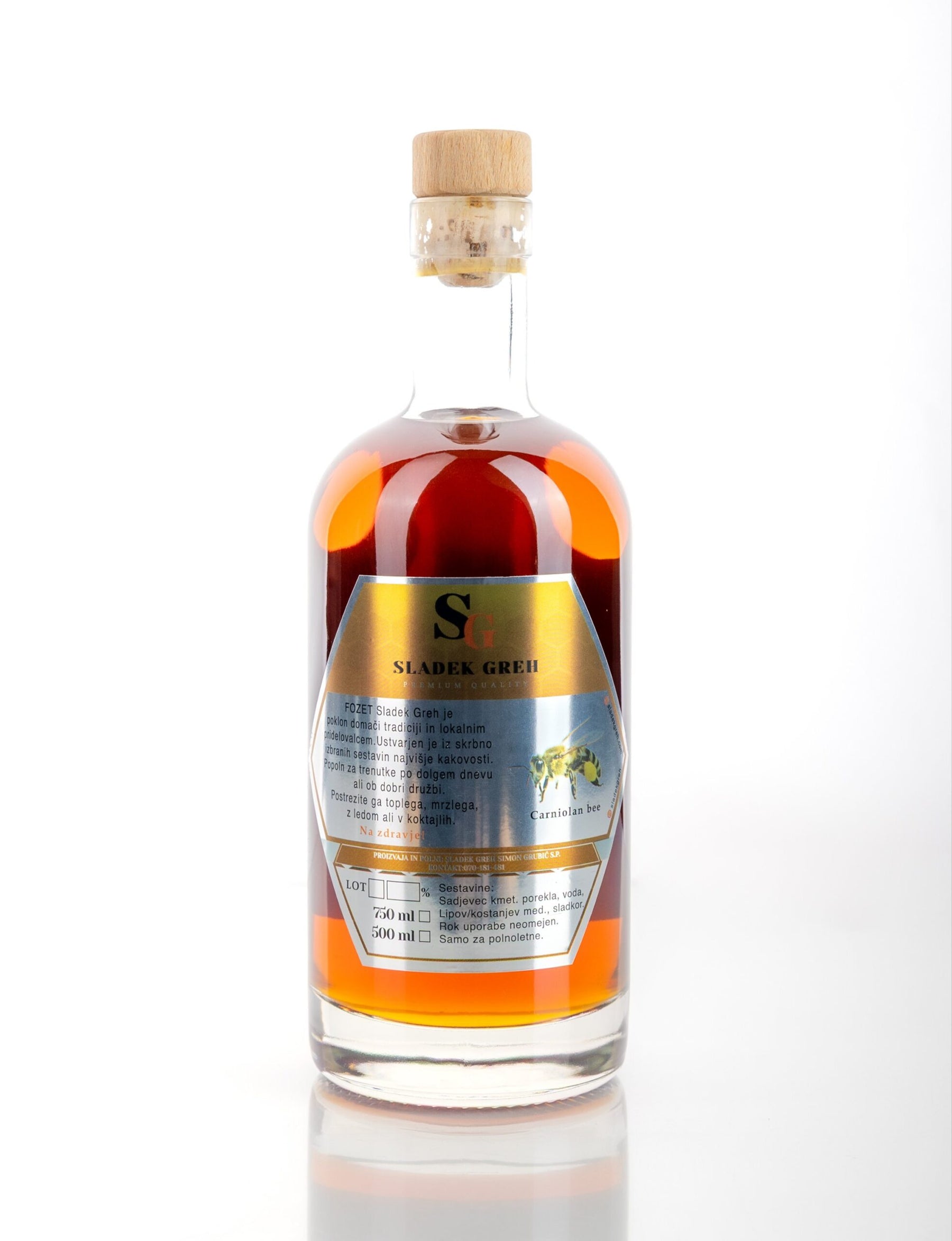 Fozet "Medový likér" 500ml