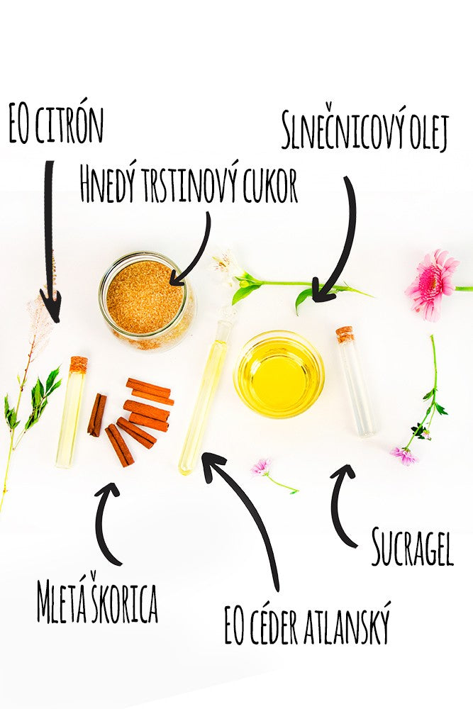 Exfoliating Scrub - Cinnamon - for Warming