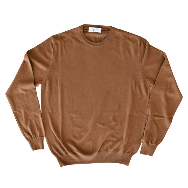 The Italian Pullover - Tobacco
