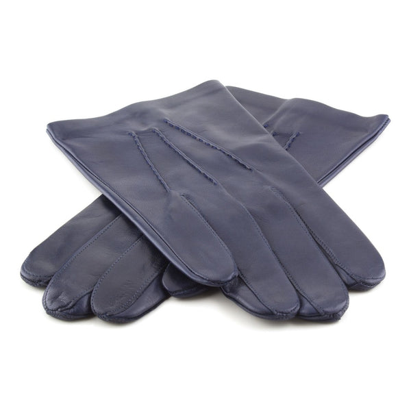 Short Men's Leather Gloves