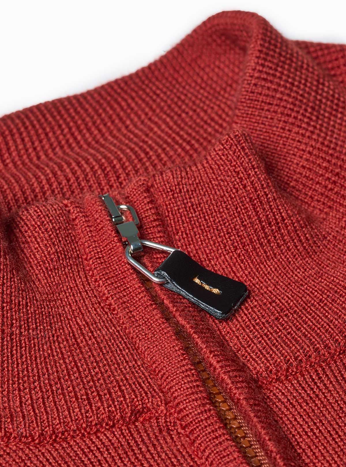 ZIP-UP SERAFINO IN PURE WOOL