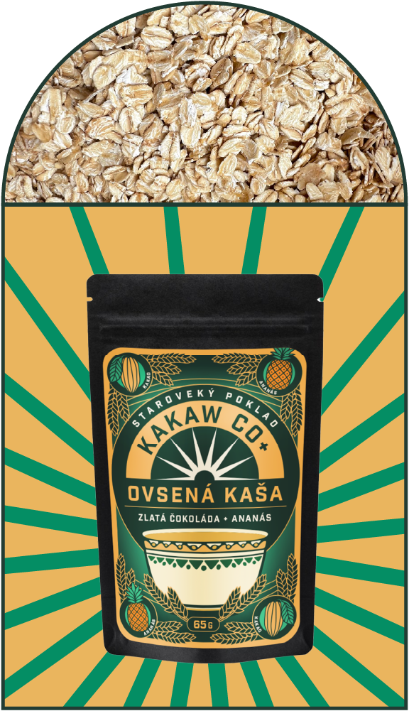 Oatmeal - Golden Chocolate & Pineapple