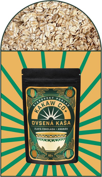 Oatmeal - Golden Chocolate & Pineapple