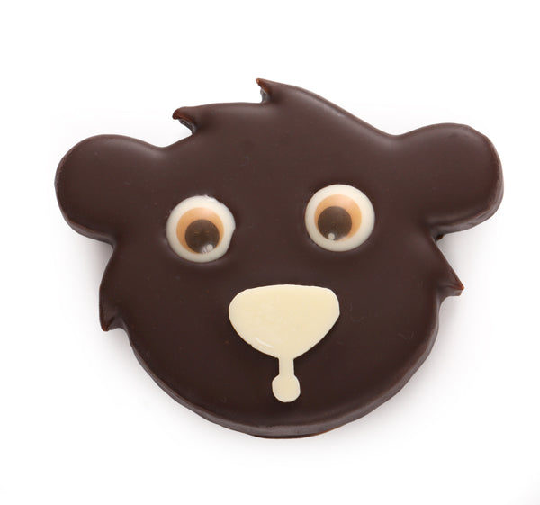 Ours praliné feuilleté noir noël