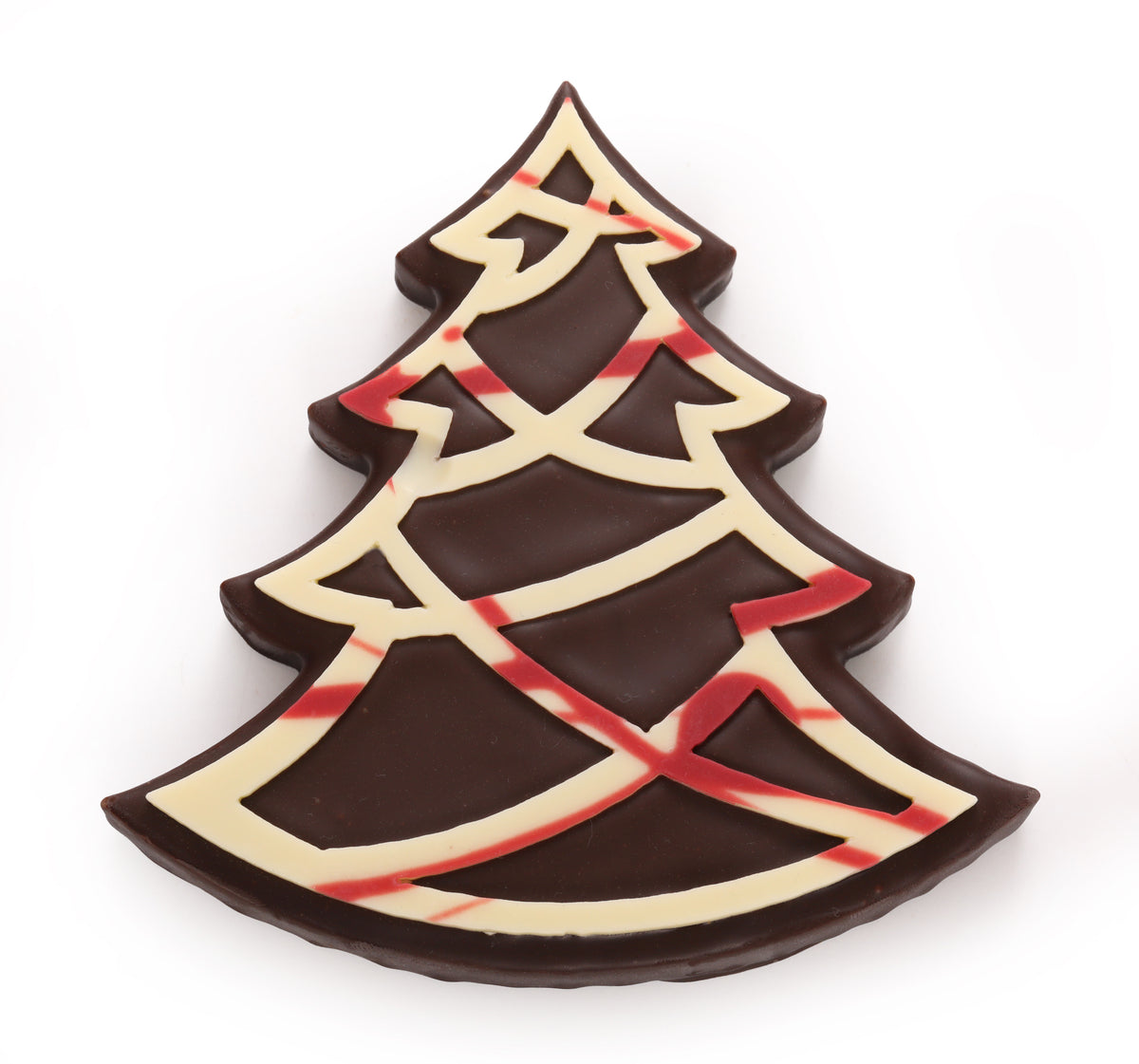 Natuurlijke Praline Dennenboom Donkere Chocolade Kerst