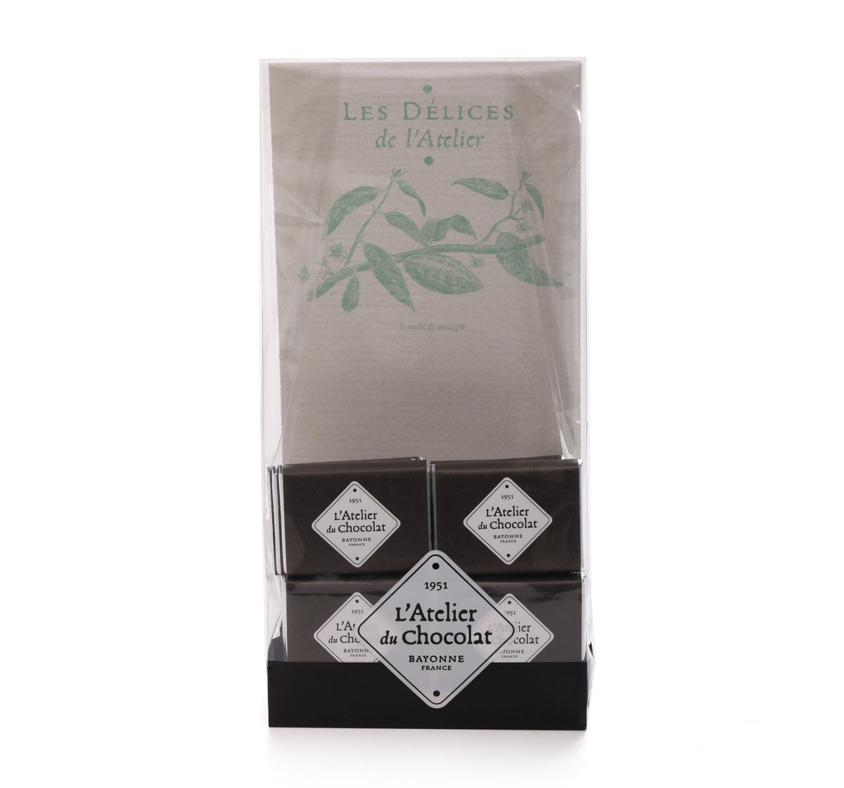 Gift box of dark chocolate