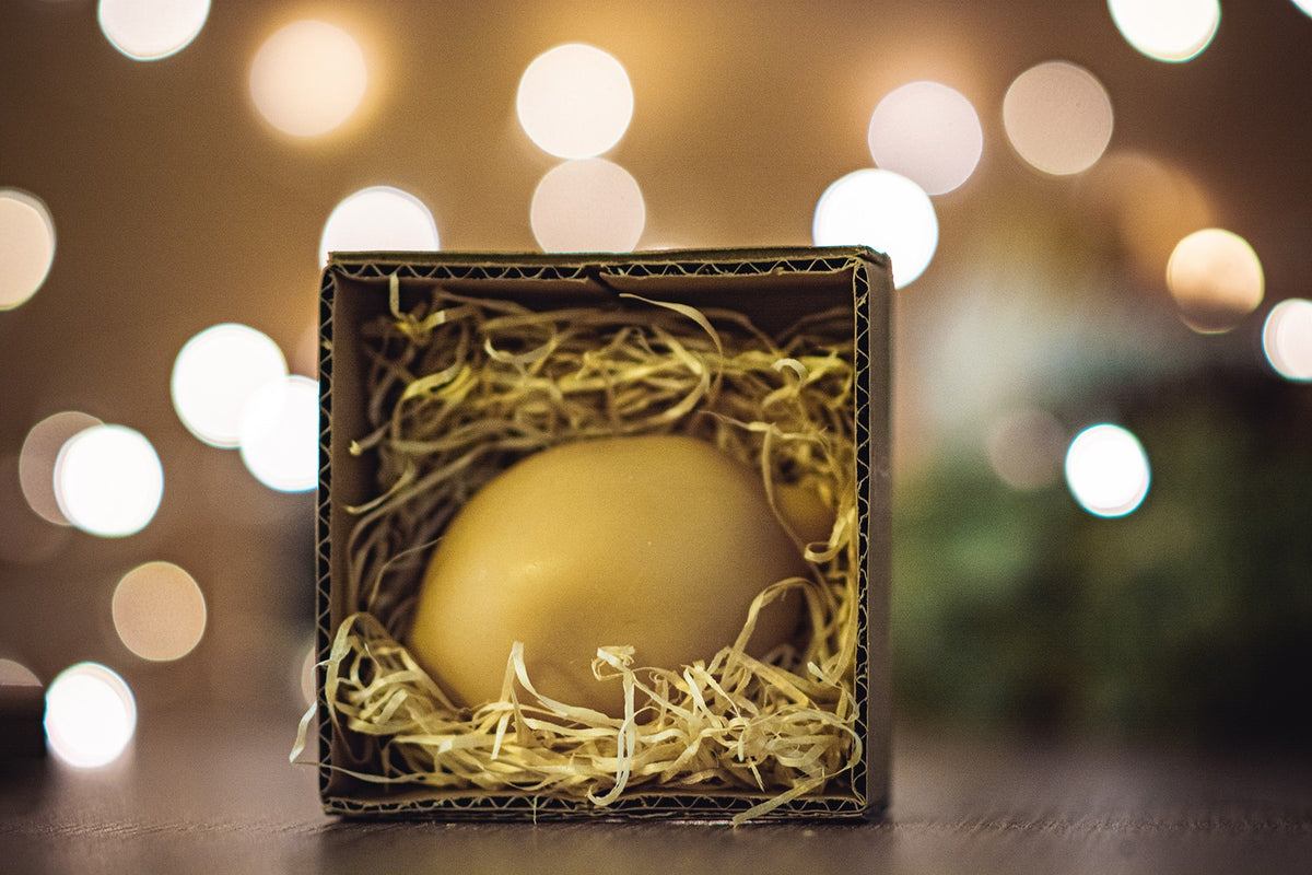 Christmas Packaging - Yogurt Lemon Soap - Lemon
