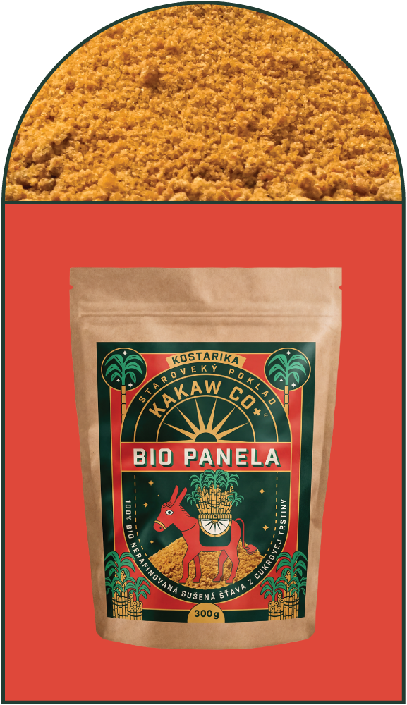 BIO Panela - Dried Sugar Cane Juice - Costa Rica Weight: 300 g