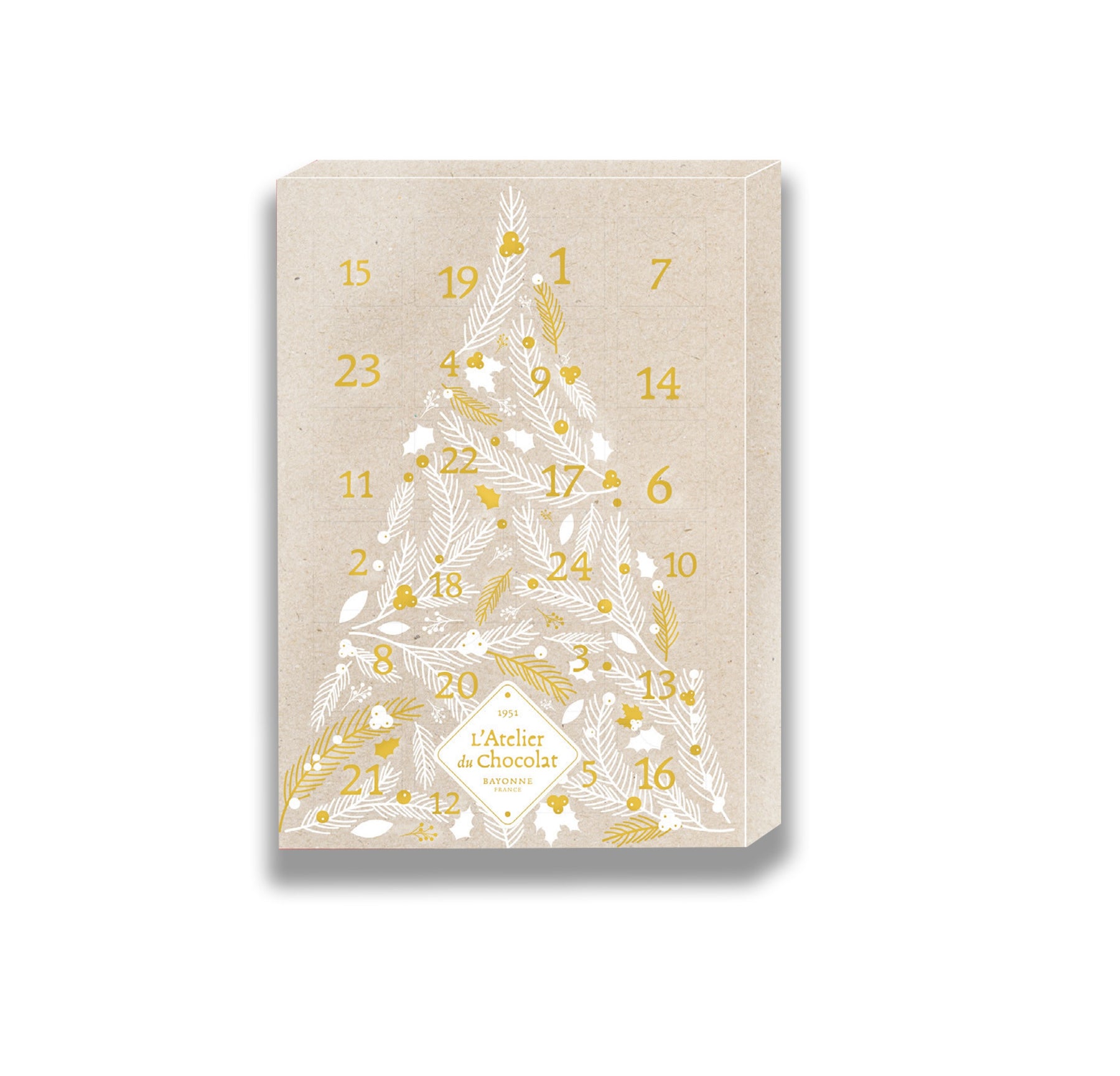 Christmas Chocolate Advent Calendar for Big Foodies