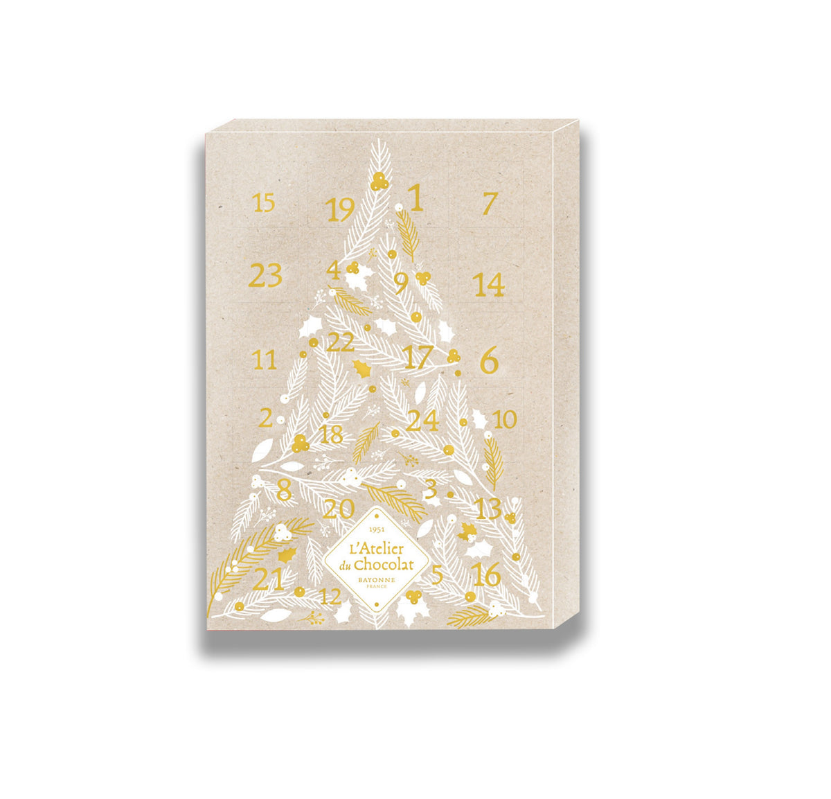 Christmas Chocolate Advent Calendar for Big Foodies