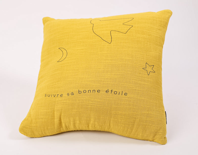 Square cushion follow your lucky star
