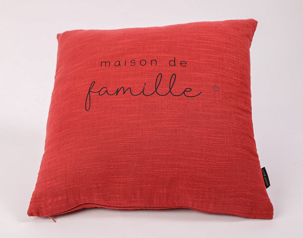 Square cushion family house