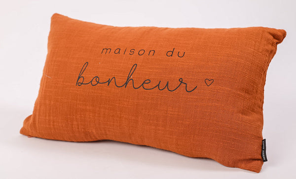 Rectangular Cushion House of Happiness