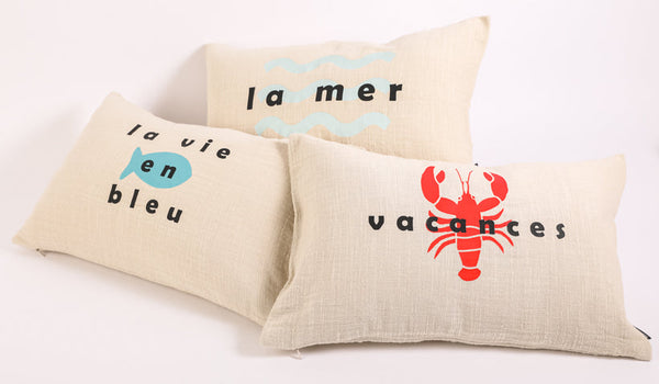 Rechthoekig Zee Kussen