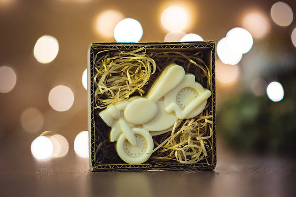 Christmas packaging - lanolin soap - various shapes